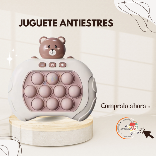 Pop It Electrónico con 4 Modos de Juego – Diversión  y Antiestrés